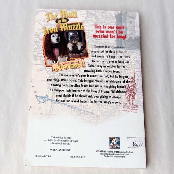 The Adventures of Wishbone: The Mutt in the Iron Muzzle by Michael Jan Friedman - Picture 2 of 6